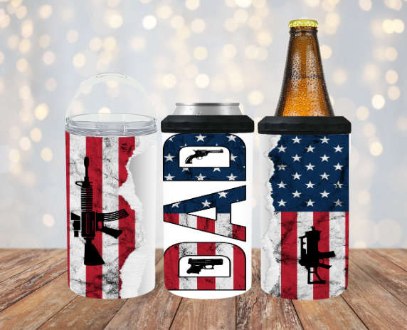 Dad 4 in 1 Koozie