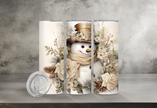 Neutral Colors Snowman