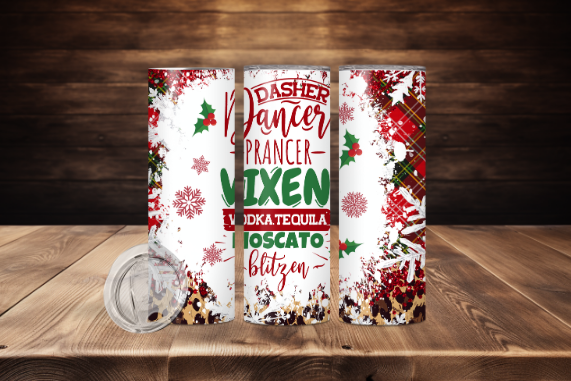 Dasher, Dancer, Prancer, Vixen, Vodka, Tequila