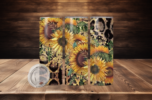 Sunflowers with Leopard