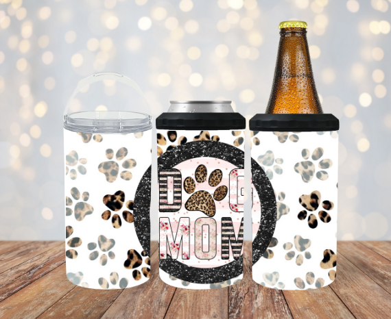 Dog Mom 4 in 1 Koozie