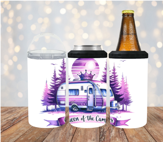 Queen of the Camper 4 in 1 Koozie