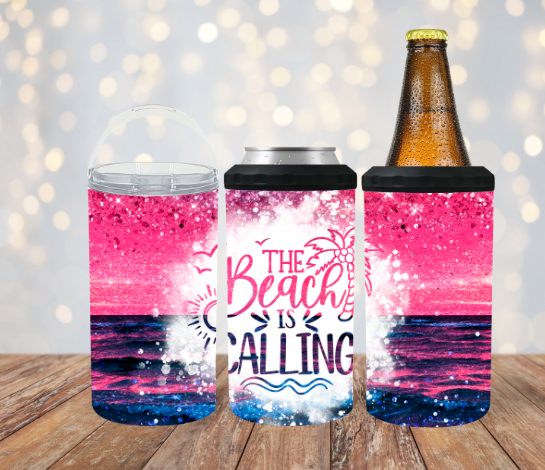 The Beach is Calling 4 in 1 Koozie