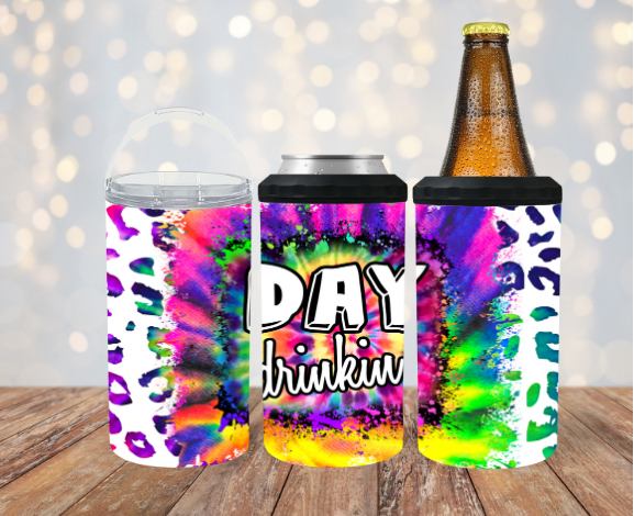 Day Drinking 4 in 1 Koozie