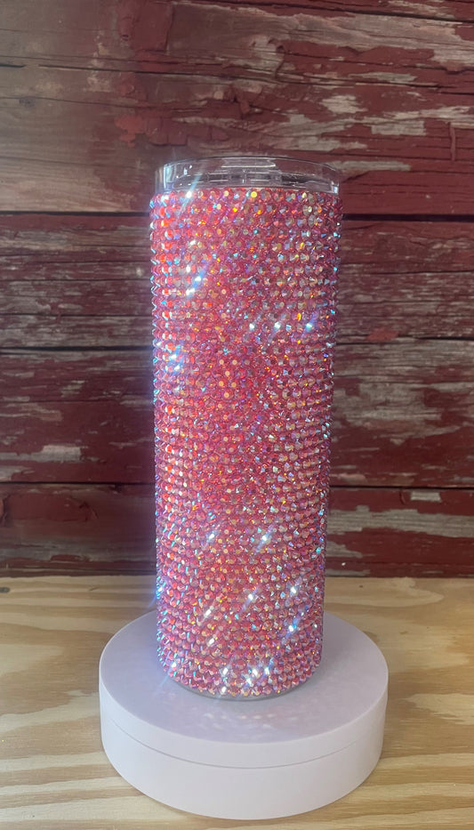 20 Ounce Glass Rhinestone Tumbler