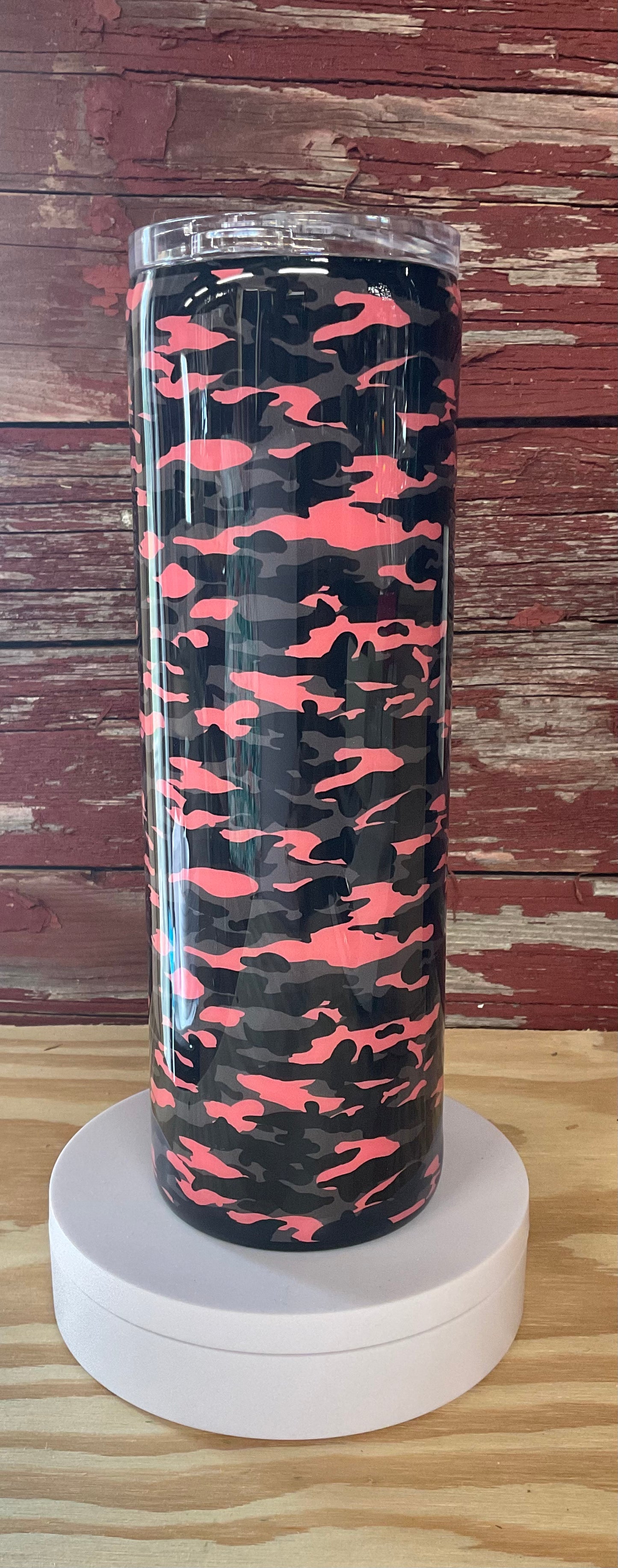 30 Ounce Camo Epoxy Tumbler