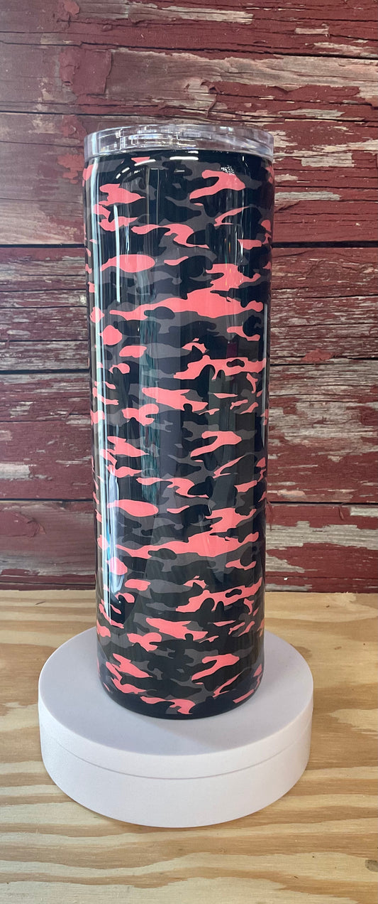 30 Ounce Camo Epoxy Tumbler