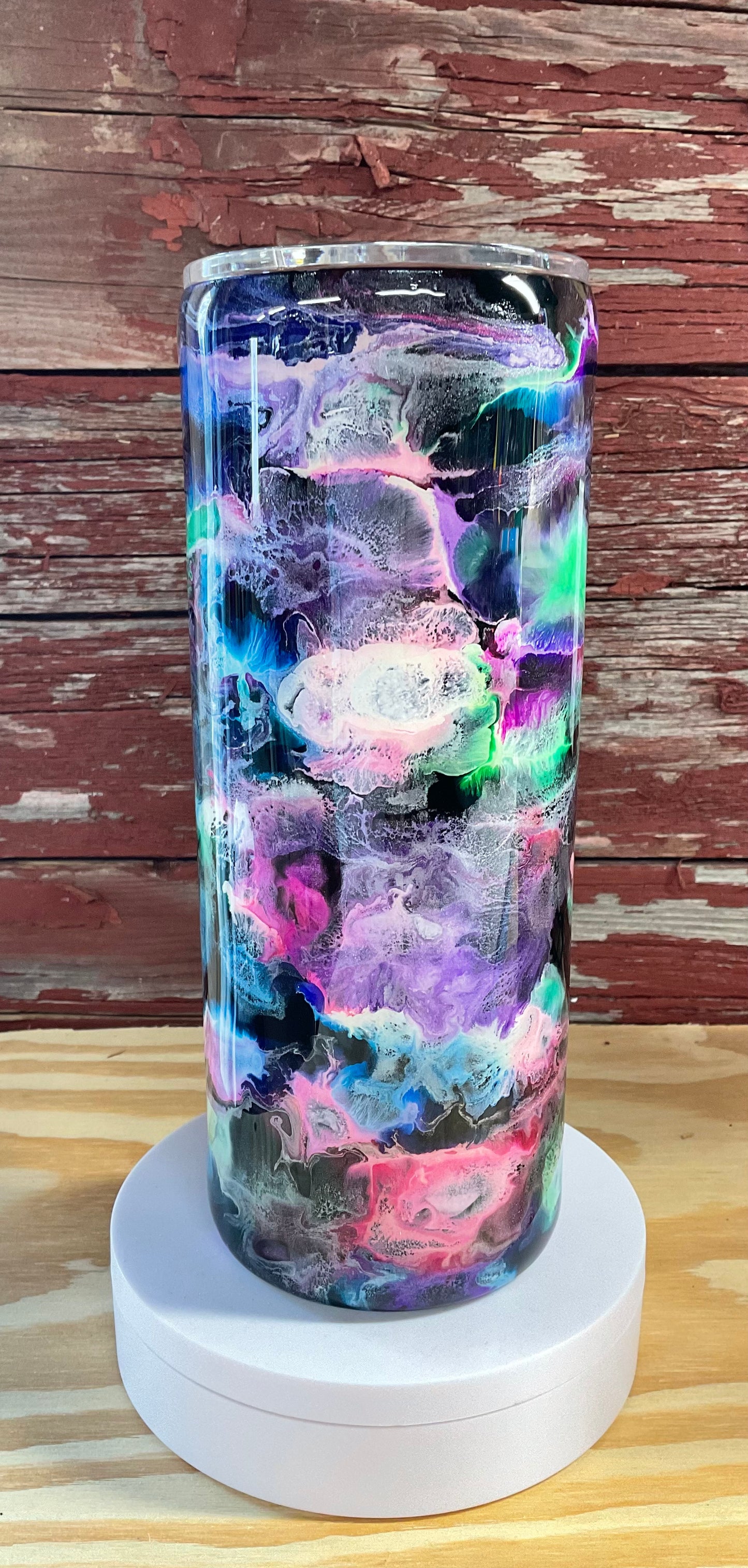 30 Ounce Thick Alcohol Ink Tumbler