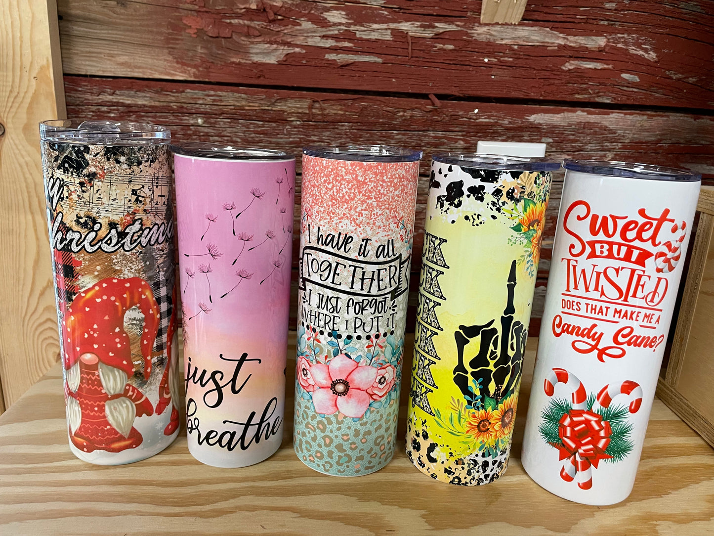 Custom Order Sublimation Tumbler